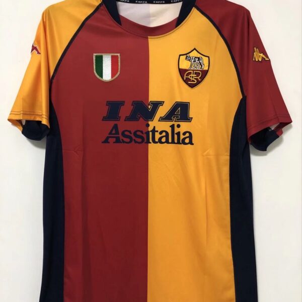 Retro AS Roma 2000-2001 home game