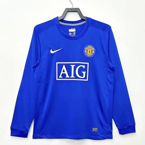 Retro Manchester United 2008-2009 second away Long Sleeve