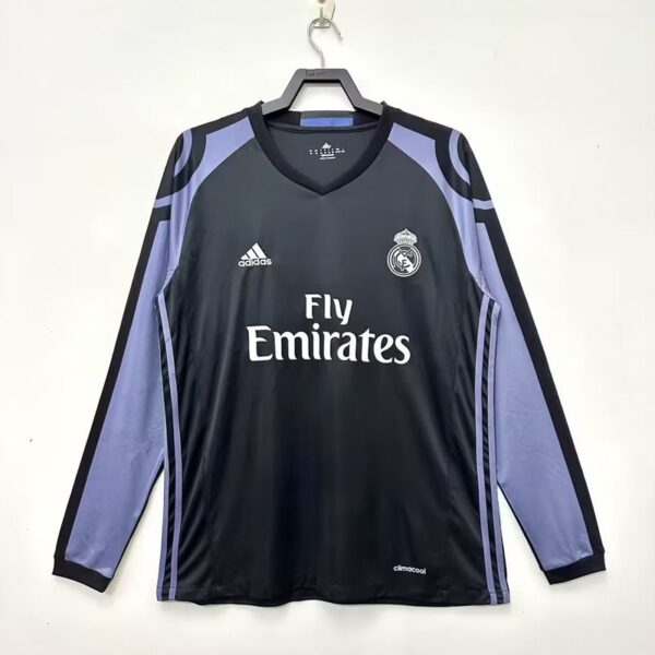 Retro Real Madrid 2016-2017 second away Long Sleeve