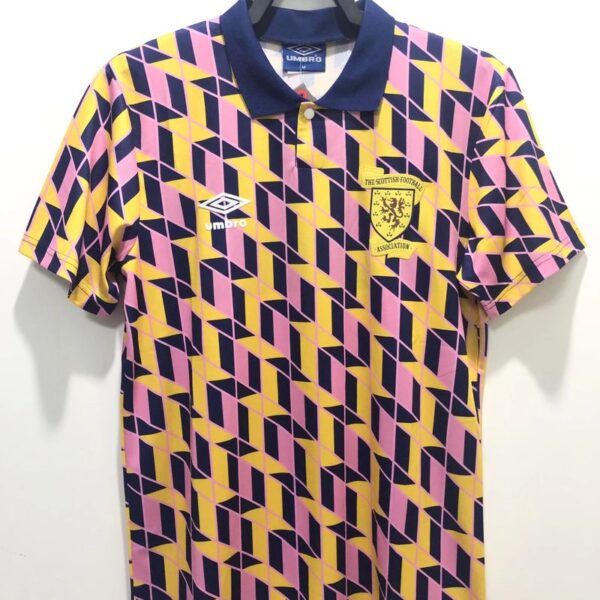 Retro Scotland national 1988-1989 second away game