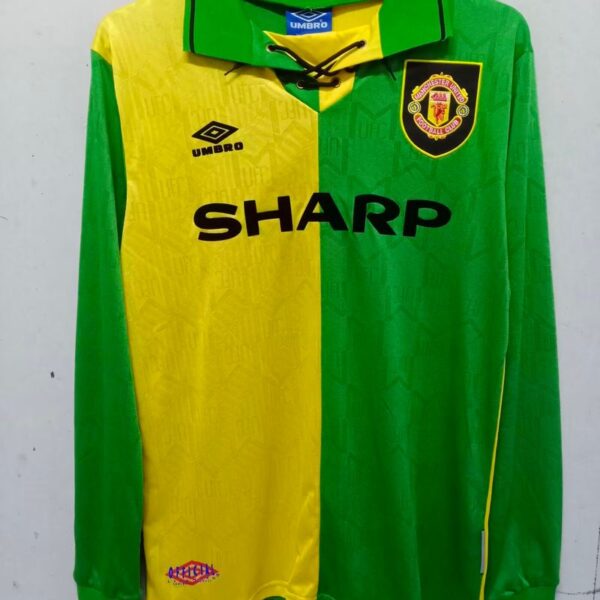 Retro Manchester United 1992-1994 away Long Sleeve