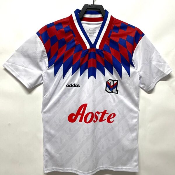 Retro Olympique Lyonnais 1995-1996 home game