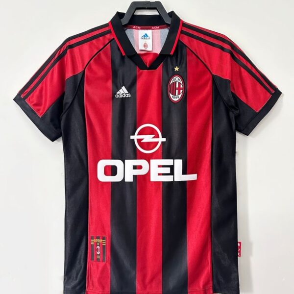 Retro AC Milan 1998-1999 home game
