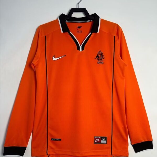 Retro Netherlands national 1998 home Long Sleeve