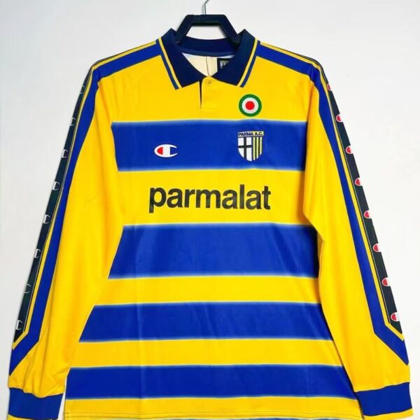 Retro Parma Calcio 1999-2000 home Long Sleeve