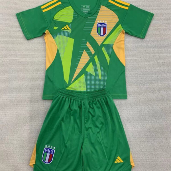 Kid Size Italy national green Goalkeeper