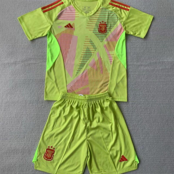 Kid Size Argentina national 2024 green Goalkeeper