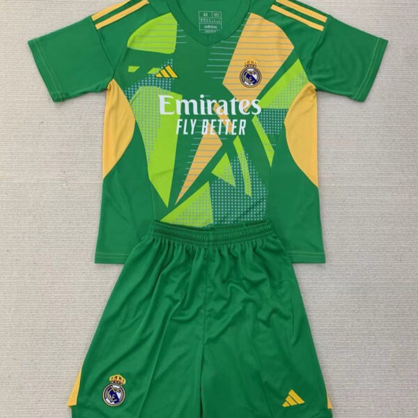 Kid Size Real Madrid green  Goalkeeper