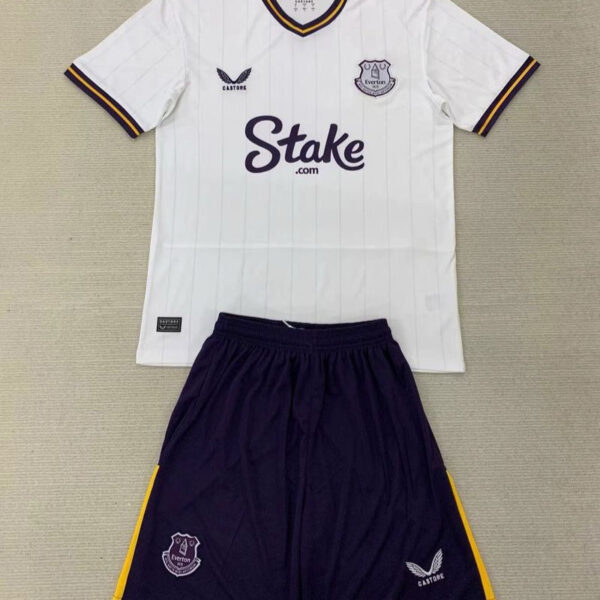 Kid Size Everton FC 2024-2025 second away game