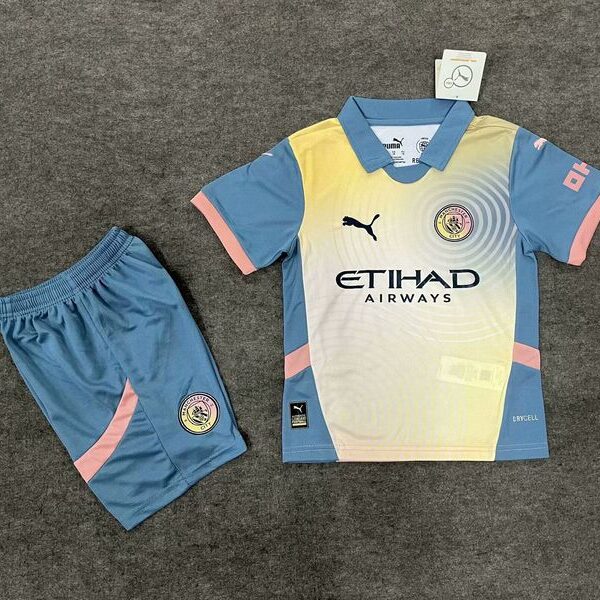 Kid Size Manchester City 2024-2025 third away game