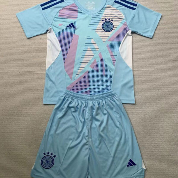 Kid Size Germany national blue Goalkeeper