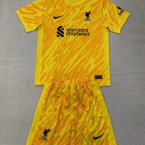 Kid Size Liverpool FC Club Goalkeeper yellow