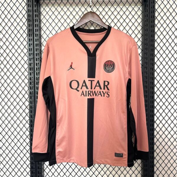 PSG Paris Saint-Germain 2024-2025 second away Long Sleeve