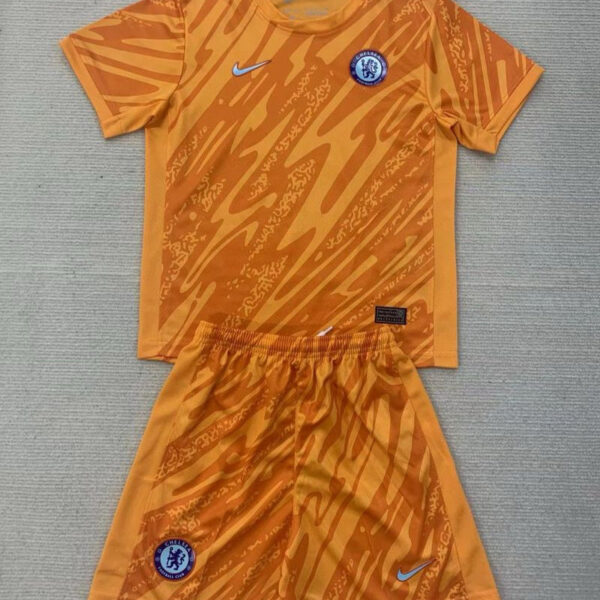Kid Size Chelsea FC orange Goalkeeper