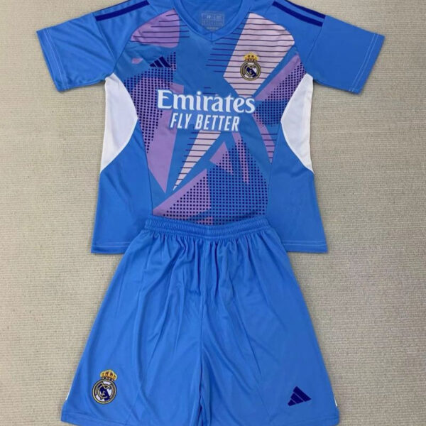 Kid Size Real Madrid blue  Goalkeeper