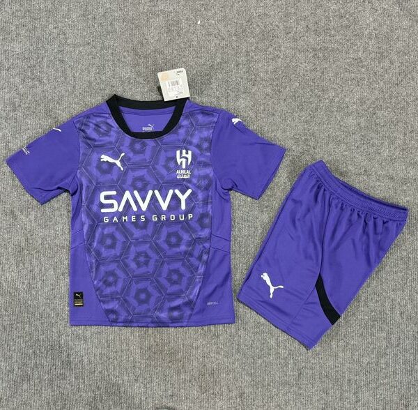 Kid Size Al-Hilal Saudi 2024-2025 away game