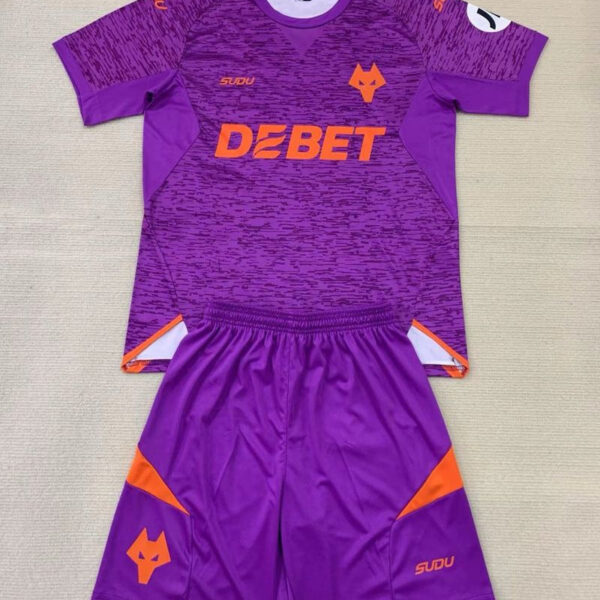 Kid Size Wolverhampton Wanderers 2024-2025 second away