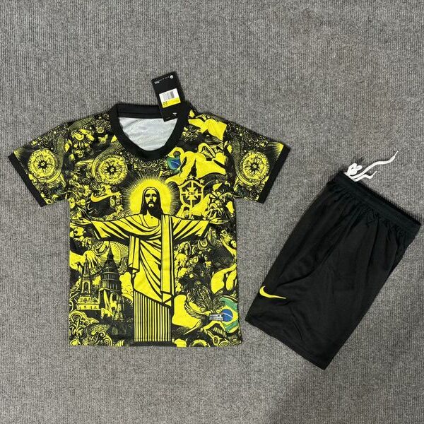 Kid Size Brazil national 2024 Jesus golden