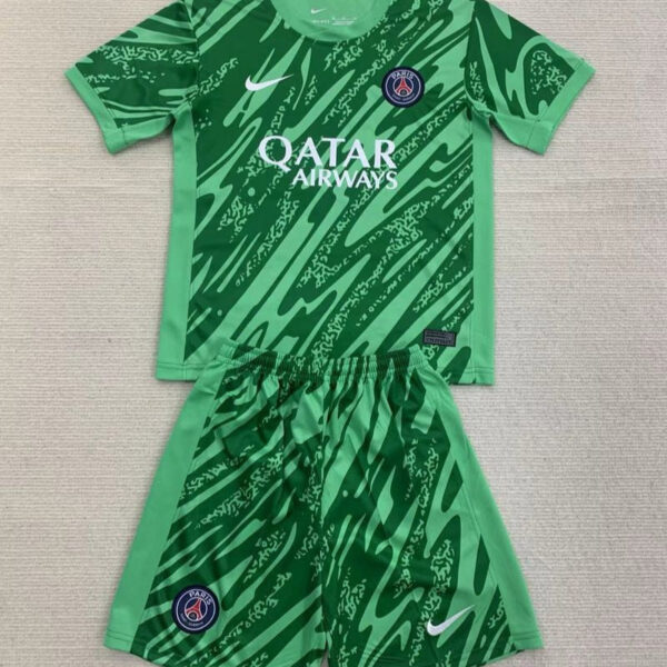 Kid Size PSG Paris Saint-Germain green Goalkeeper