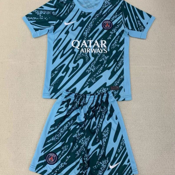 Kid Size PSG Paris Saint-Germain blue Goalkeeper