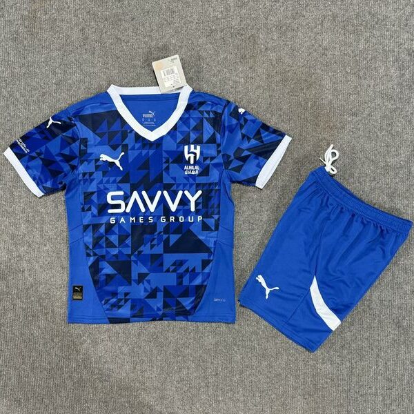 Kid Size Al-Hilal Saudi 2024-2025 home game