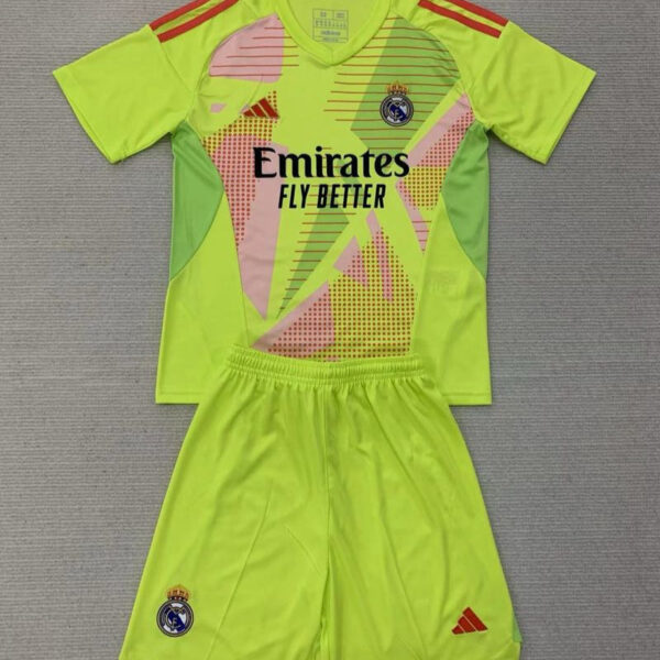 Kid Size Real Madrid green  Goalkeeper