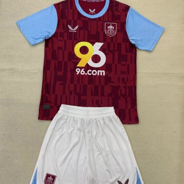 Kid Size Burnley FC 2024-2025 home game