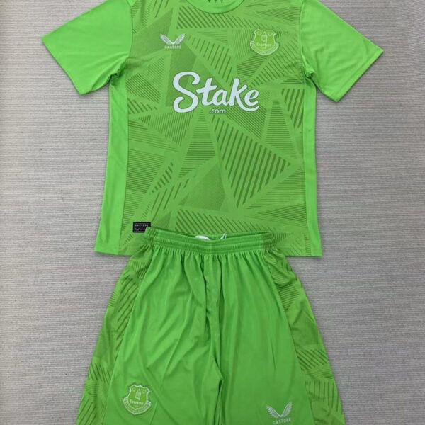 Kid Size Everton FC green Goalkeeper