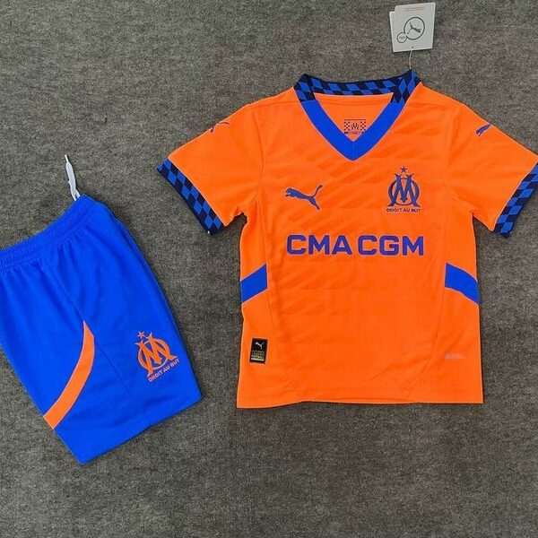 Kid Size Marseille 2024-2025 second away game
