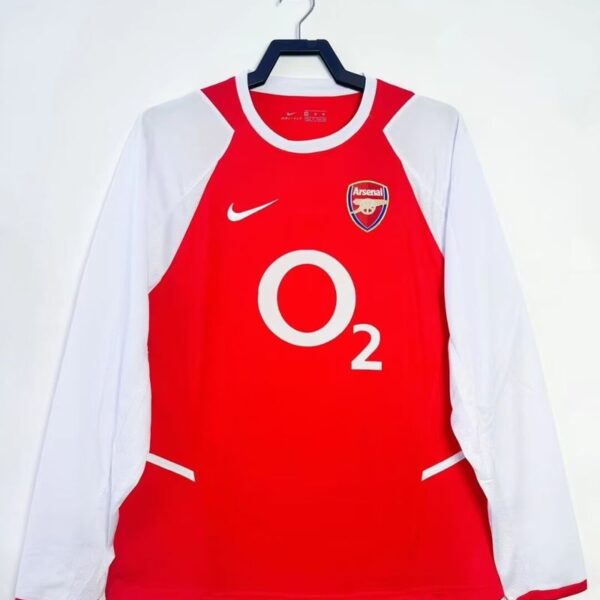 Retro Arsenal FC 2002-2003 home Long Sleeve