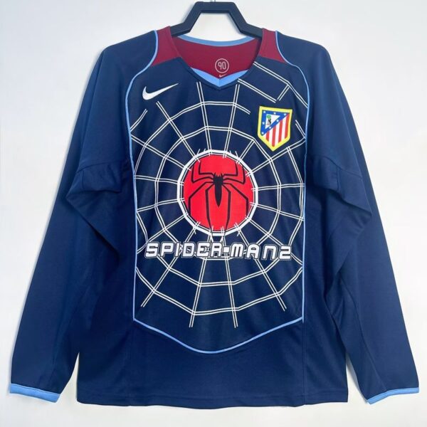 Retro Atletico Madrid 2004-2005 away Long Sleeve