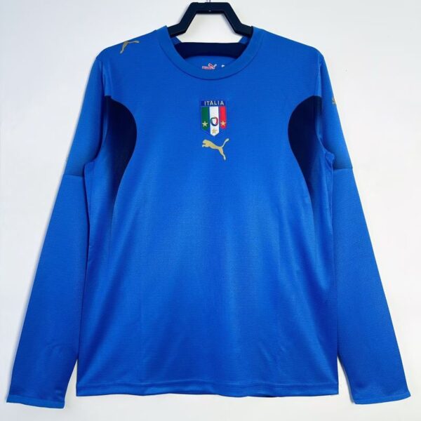 Retro Italy national 2006 home Long Sleeve