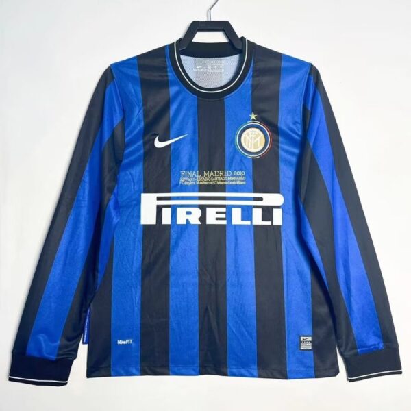 Retro Inter Milano 2010 home Long Sleeve
