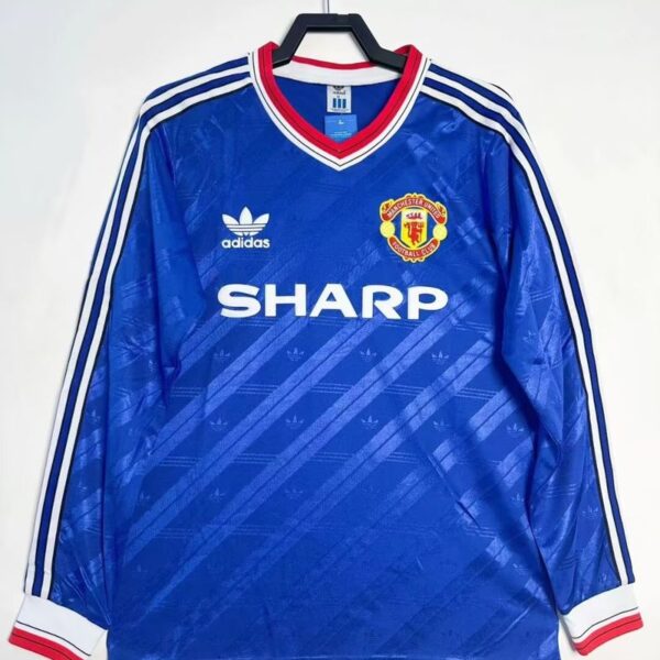 Retro Manchester United 1986-1988 second away Long Sleeve