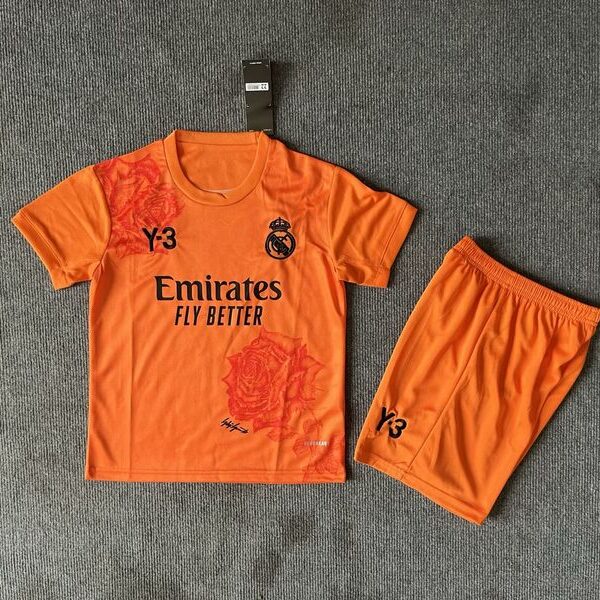 Kid Size Real Madrid Y3 orange