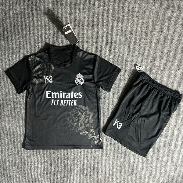 Kid Size Real Madrid Y3 black