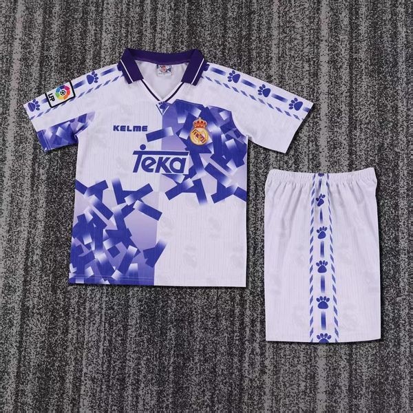 Retro Kid Size Real Madrid 1996-1997 second away