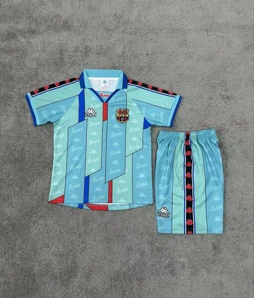 Retro Kid Size FC Barcelona 1996-1997 away