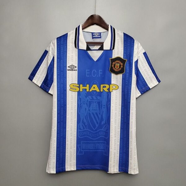 Retro Manchester United 1994-1996 second away game