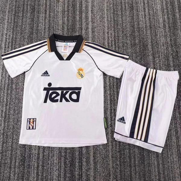 Retro Kid Size Real Madrid 1998-2000 home