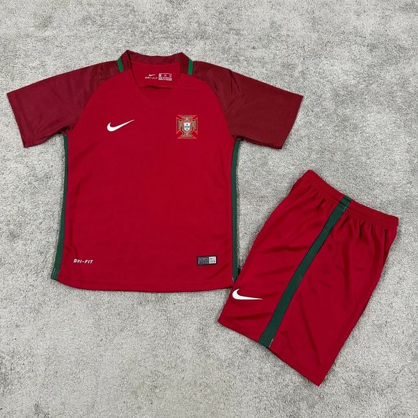Retro Kid Size Portugal national 2016 home game