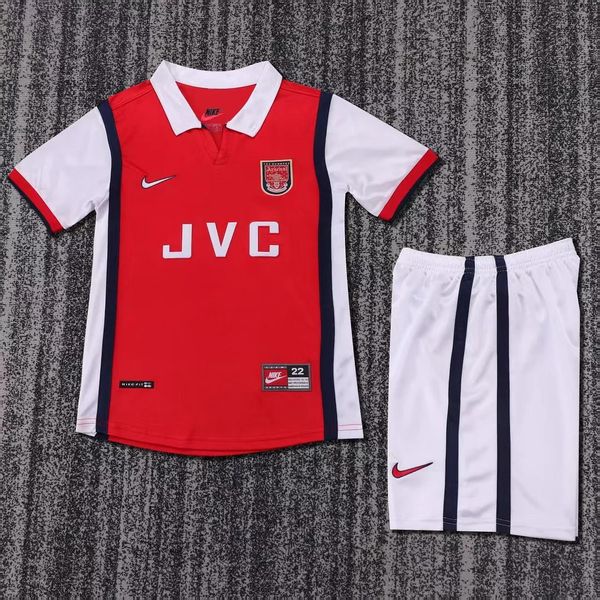 Retro Kid Size Arsenal FC 1998-1999 home game