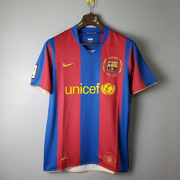 Retro FC Barcelona 2007-2008 home game
