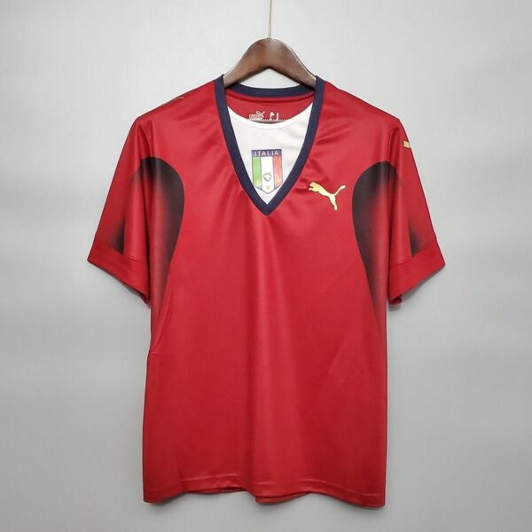 Retro Italy national 2006 red shirt