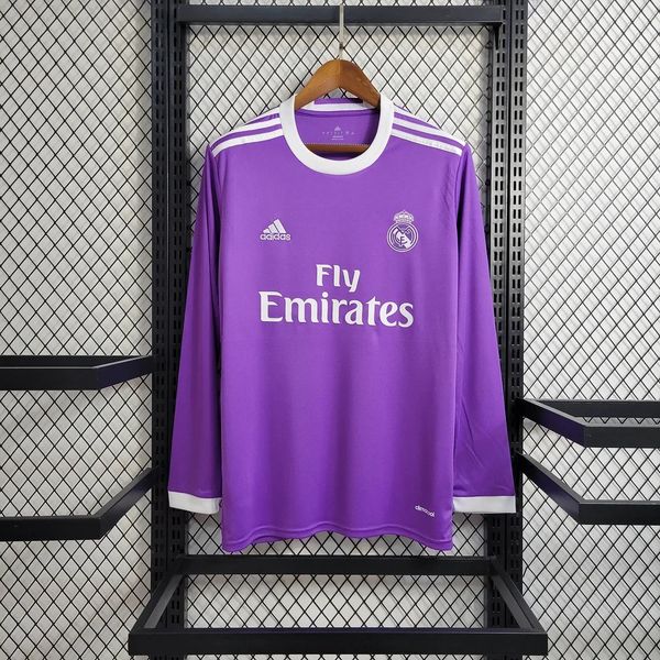 Retro Real Madrid 2016-2017 away Long Sleeve