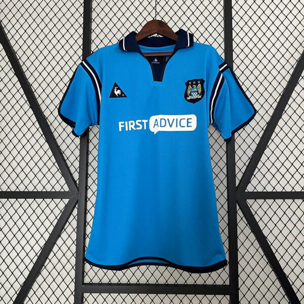 Retro Manchester City 2002-2003 home game