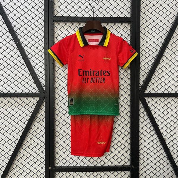 Kid Size AC Milan 2025-2026 Co-Branded Edition