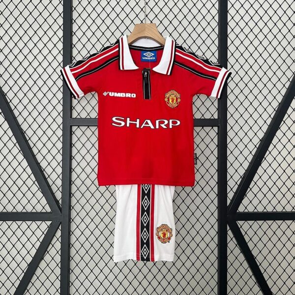Retro Kid Size Manchester United 1998-1999 home