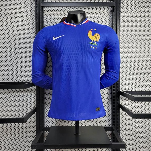France national 2024 home player Long Sleeve